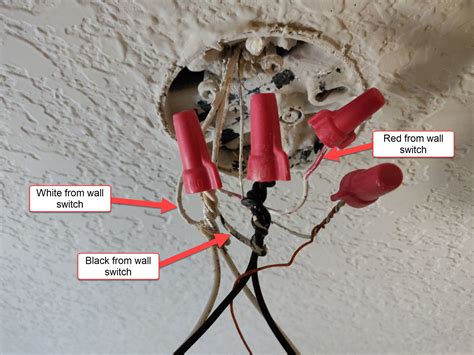 red wire in electrical box|black red white wire diagram.